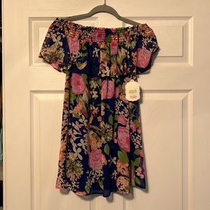 Off the shoulder summer dress